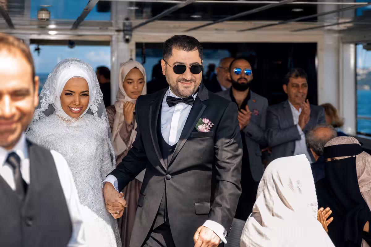 İstanbul Boğazı'nda 200 kişilik gece organizasyonu
